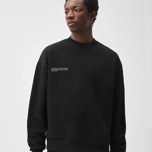 Pangaia Black Crewneck Sweatshirt